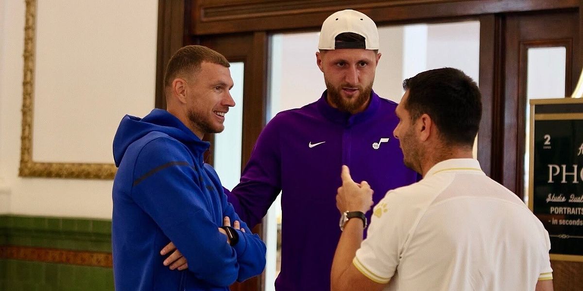 Nurkić posjetio Zmajeve u Salt Lake Cityju, poželio im je sreću u duelu sa Švicarskom