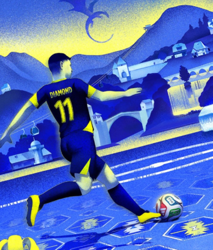 SJAJNA NAJAVA AMERIČKOG FOX SPORTSA: Ilustracija koja je oduševila navijače Bosne i Hercegovine!