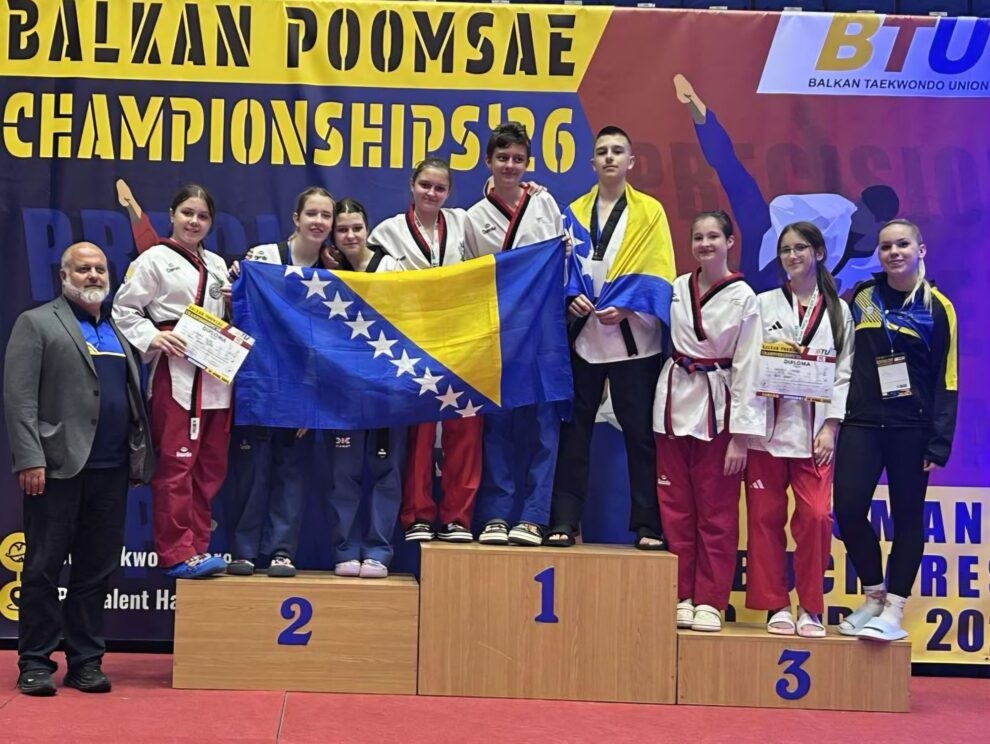 Zeničanka Larisa Hedžić srebrena na Balkanskom prvenstvu!