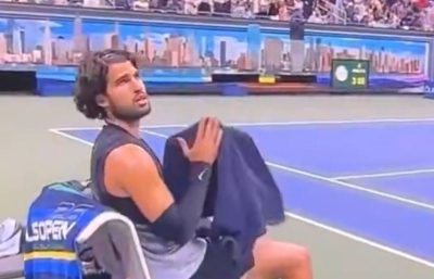 Alcaraz šokirao reakcijom tokom historijskog meča na US Openu
