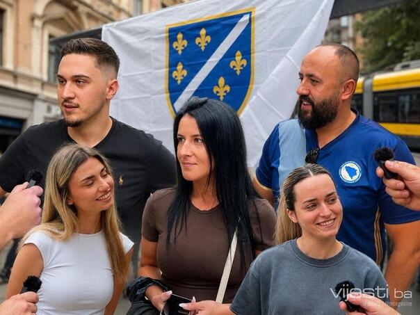 Sarajevo trese euforija: Pada Švicarska, konačno Demirović!