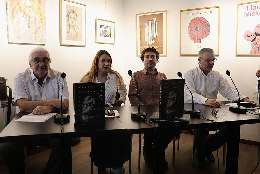 Predstavljena monografija o Florijanu Mićkoviću: Šest desetljeća umjetničkog stvaralaštva