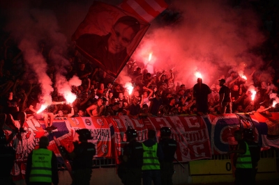 UEFA presudila Zvezdi: Klub kažnjen sa 135.000 evra zbog ponašanja navijača