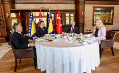 Članovi Predsjedništva se sastali sa Erdoganom: Hoće da prošire saradnju BiH i Turske