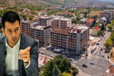 BIVŠI KAPITEN ZMAJEVA MIJENJA IZGLED MOSTARA: Četiri zgrade Garden SUN-a skoro gotove, maketa najavljuje i trgovački centar...