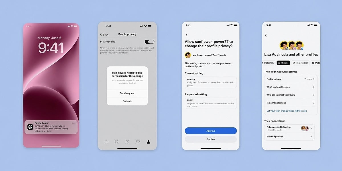 Threads dobija nove funkcije roditeljskog nadzora