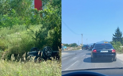 Saobraćajna nesreća u Ciljugama kod Živinica: Formirane kolone vozila, otežano saobraćanje
