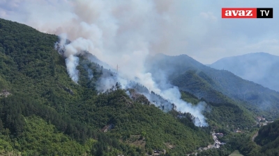 Video / Požar kod Konjica još nije ugašen, pomažu i vatrogasci iz Sarajeva, Tarčina i Jablanice