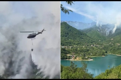 Na području Jablanice požar  i dalje aktivan: Vatrom zahvaćeno 14 hektara zemlje