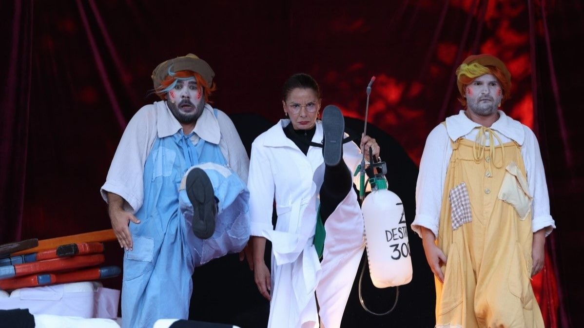 U sklopu Festivala "Kultura na ulice!" izvedena dječja predstava "Karius i Baktus"