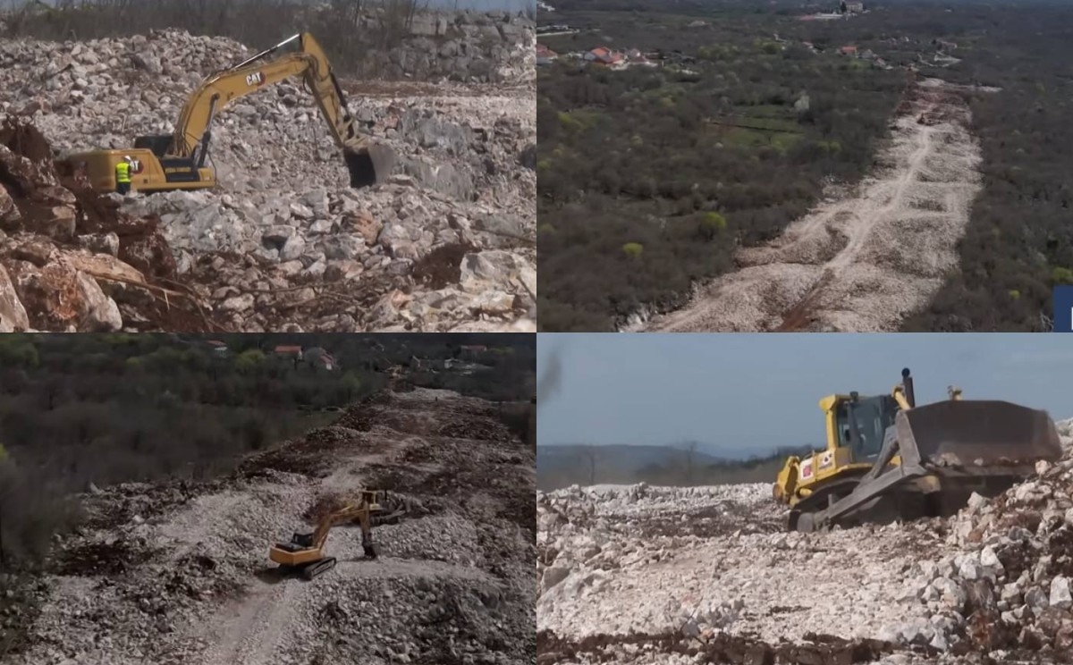 Kraći put do mora: Gradi se ključna cesta kroz Hercegovinu