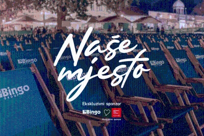 Četvrto ljeto zaredom Trg slobode postaje Naše mjesto – Bingo Ljetno kino Tuzla
