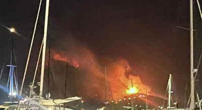 Снимак језивог пожара у Баошићима са пет километара никога не оставља равнодушним