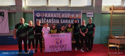 FOTO: Karate klub Perfekt Zenica najuspješniji na “Baščaršija Karate Kupu” u Sarajevu