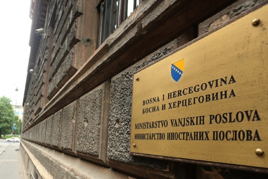 DEMANT MINISTARSTVA VANJSKIH POSLOVA BiH: Navodi u tekstu u vezi sa izvještajem Komisije za izbor kandidata za sudiju ESLJP su netačni