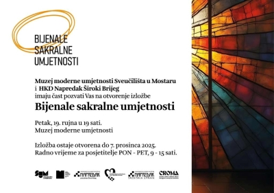 Otvorenje drugog Bijenala sakralne umjetnosti u Mostaru