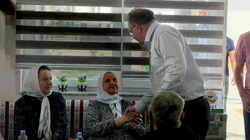 Nikšić i Dizdar u Srebrenici: Istina o genocidu je neupitna, povratnici moraju biti sigurni