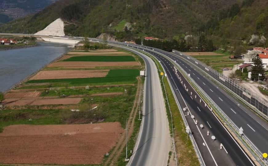 Nastavak Koridora Vc: Pogledajte kako napreduje radovi na autoputu kod Zenice