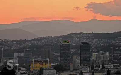 Prizor koji nikoga ne ostavlja ravnodušnim: Pogledajte današnji zalazak sunca u Sarajevu