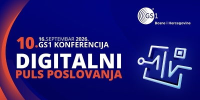 Deseta GS1 konferencija u Sarajevu: Zašto će 16. septembar biti važan datum za kompanije u BiH?